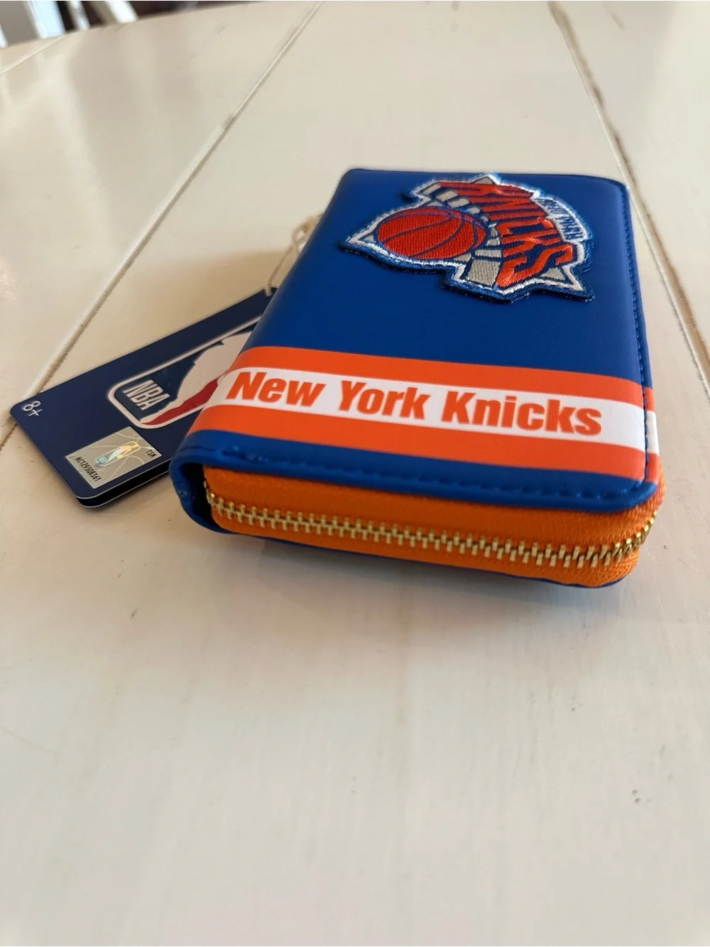 Loungefly NY Knicks Blue & Orange Zip Wallet